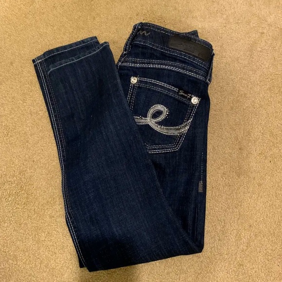 Seven7 Vintage Dark Denim Jeans - Picture 4 of 4